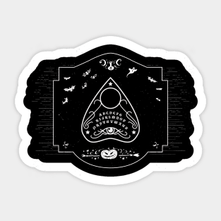 Ouija Board Planchette Sticker